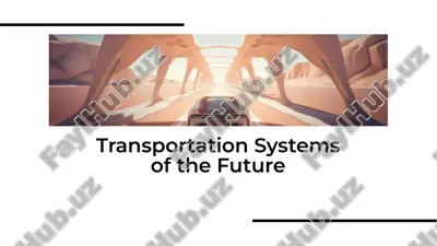 transportation systems of the future — PDF