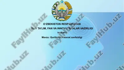 qurilishdamexnatxavfsizligi — PPTX