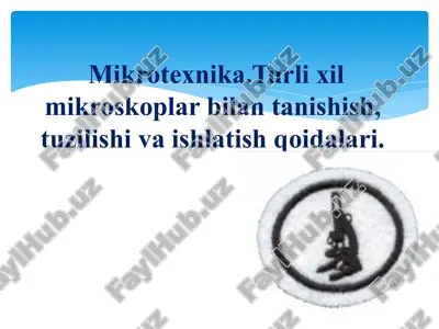 mikrotexnika — PPTX
