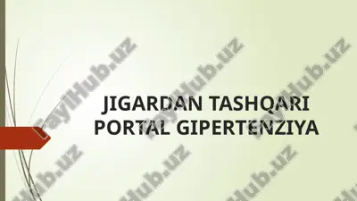 portal gipertenziya — PPTX