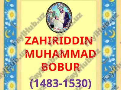 zahiriddin muhammad bobur — PPTX