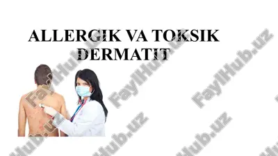 allergikva toksikdermatit — PPTX