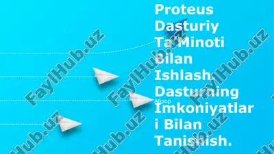 proteus dasturiy ta’minoti — PPTX