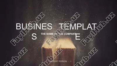 business template — PPTX