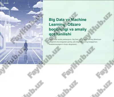 big data va machine learning — PPTX
