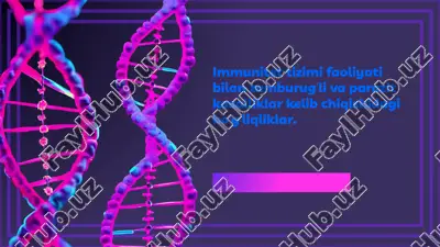immunitet tizimi — PPTX