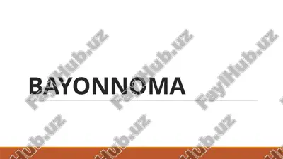 bayonnoma — PPTX
