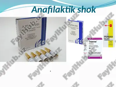 anafilaktikshok — PPTX