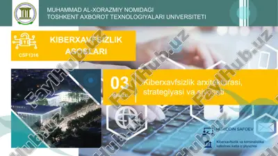 kiberxavfsizlik — PPT