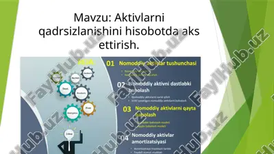 moliyaviy hisob-kitob — PPTX