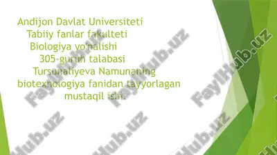 hujayramuhandisligi — PPTX