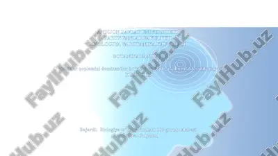 oʻsimliklar qoplami — PPTX