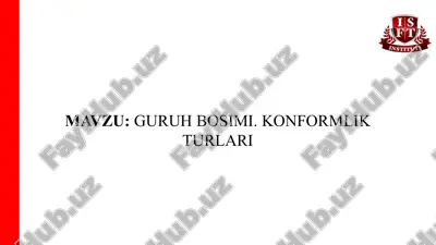 konformlikturlari2025 — PPTX