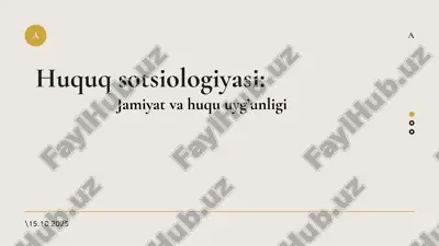 huquq sotsiologiyasi — PDF