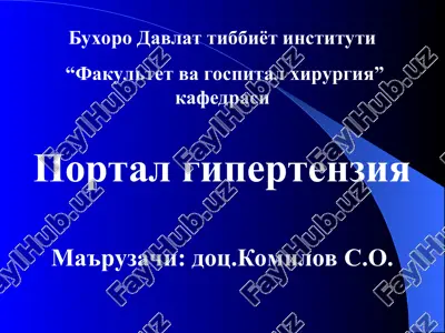 portal gipertenziya — PPT