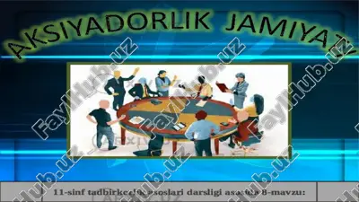 aksiyadorlikjamiyati — PPTX