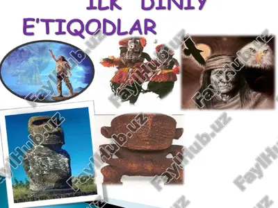 ilk diniy e’tiqodlar — PPT