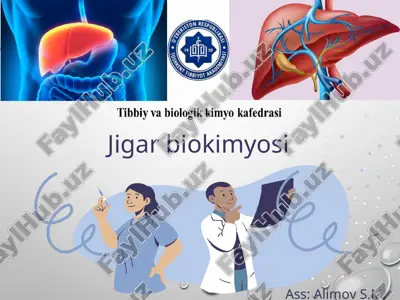 jigar biokimyosi — PPT
