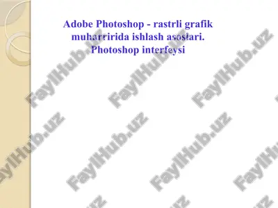 adobe photoshop — PPTX