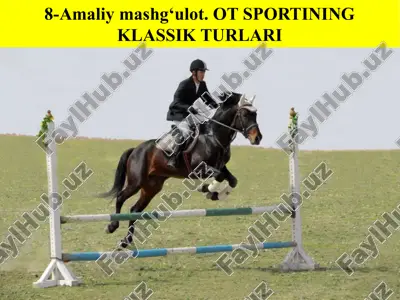 ot sportining klassik turlari — PPTX