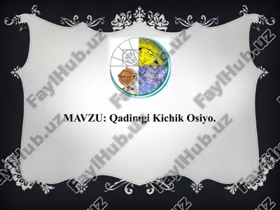 qadimgi kichik osiyo — PPTX