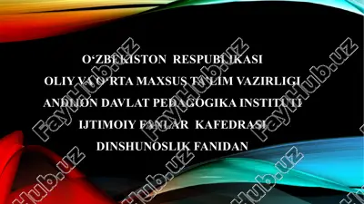 diniy fanatizm, ekstremizm, fundamentalizm, terrorizmning tarixi — PPTX