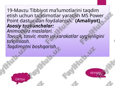 ms power point — PPTX