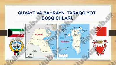 quvayt va bahrayn taraqqiyotbosqichlari — PPTX
