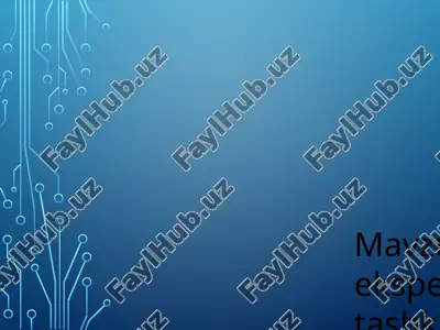 sudekspertizasini tashkillashtirish — PPTX