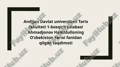 buyuk ipak yo‘li — PPTX