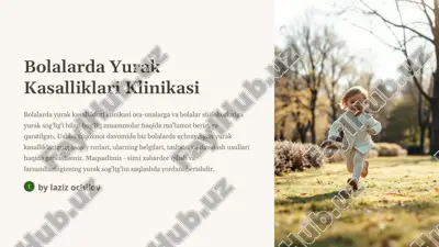 bolalarda yurak kasalliklari klinikasi — PPTX