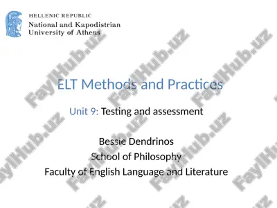 elt methods and practices — PPTX