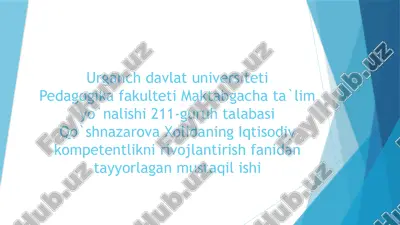 ta`lim jarayoni raqamlashtirish turlari — PPTX
