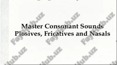 master consonant sounds — PPTX