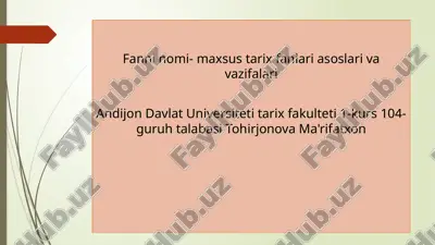 ismoil somoniy madrasasi — PPTX