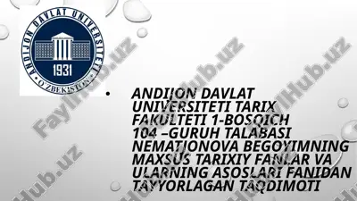 qadimiy tangalar — PPTX