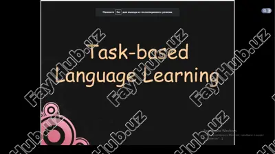task-based language learning — PPTX