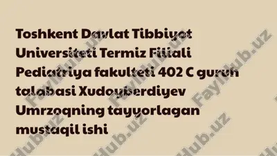 oʻt yoʻllari diskineziyasi — PPTX