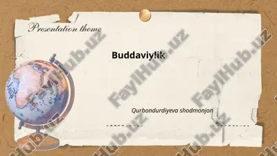 buddaviylik — PPTX