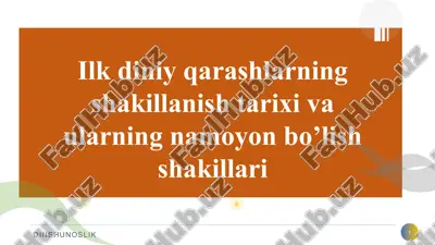 dinshunoslik — PPTX