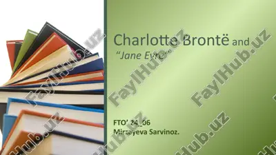 jane eyre — PPTX