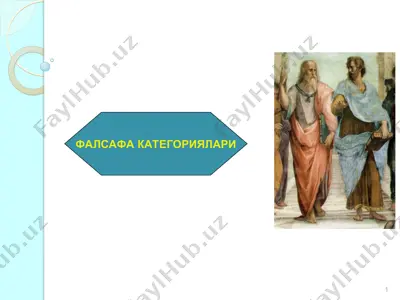 falsafa tarixi — PPT
