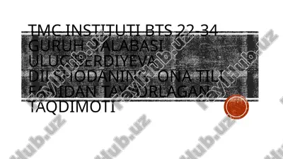 kreativtaʼlimdanboshlangʼichtaʼlimtizimida foydalanish — PPTX