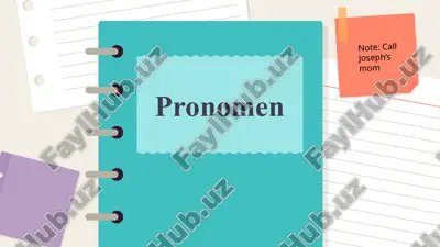 pronomen — PPTX