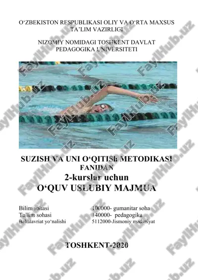 suzish va uni o‘qitish metodikasi — DOCX