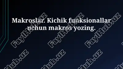 makroslar — PPTX