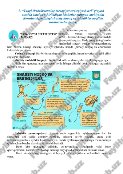 yangi o'zbekistonning taraqqiyot strategiyasi — DOCX