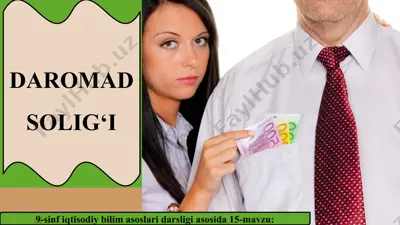 daromad solig'i 9-sinf — PPT