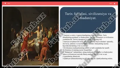 tarix falsafasi, sivilizatsiya va madaniyat — PPTX
