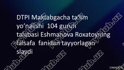 dtpi maktabgacha ta‘lim — PDF